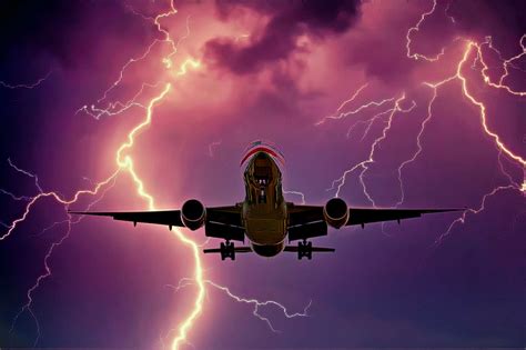 1 545 Plane Lightning Stock Photos High Res Pictures And Images