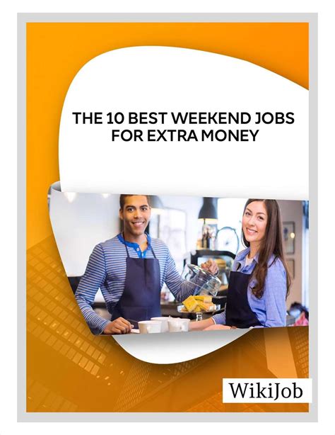 10 Best Weekend Jobs To Make Extra Money Weekend Jobs Extra Money Job