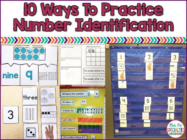 10 Ideas For Practicing Numbers Mrs P S Specialties