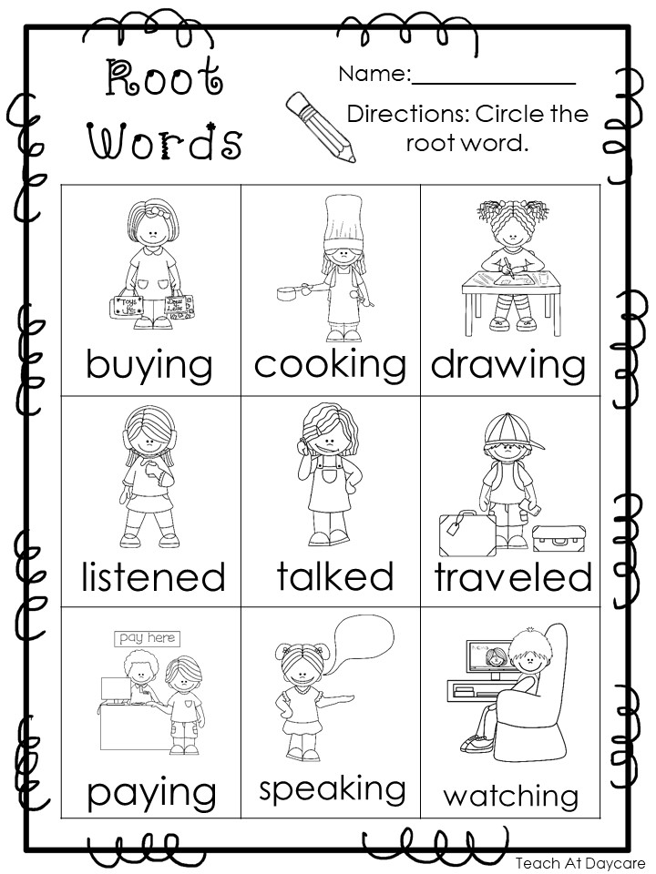 10 Printable Root Words Worksheets Made By Teachers