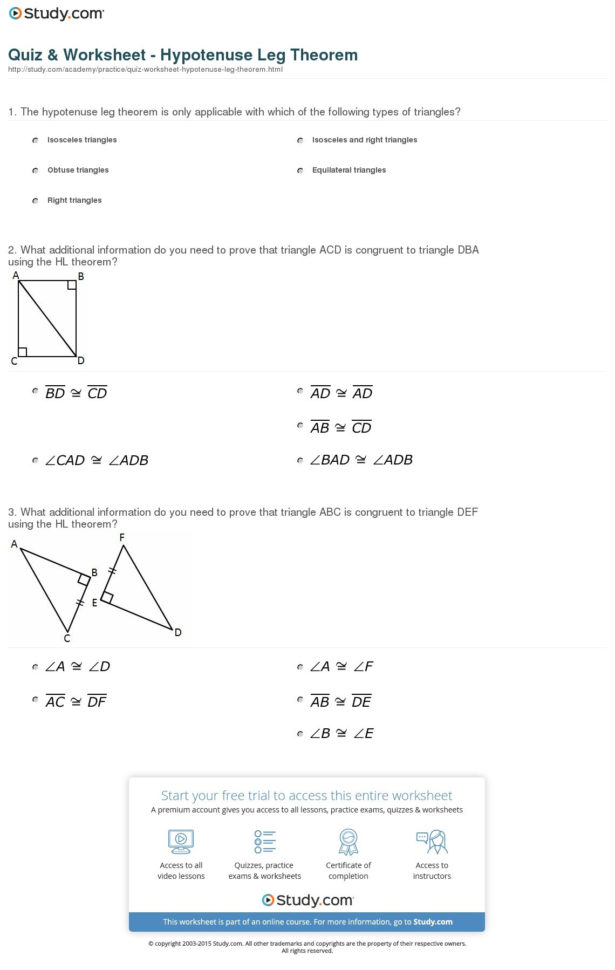 10 Proving Triangles Congruent Worksheet Answers Worksheets Decoomo