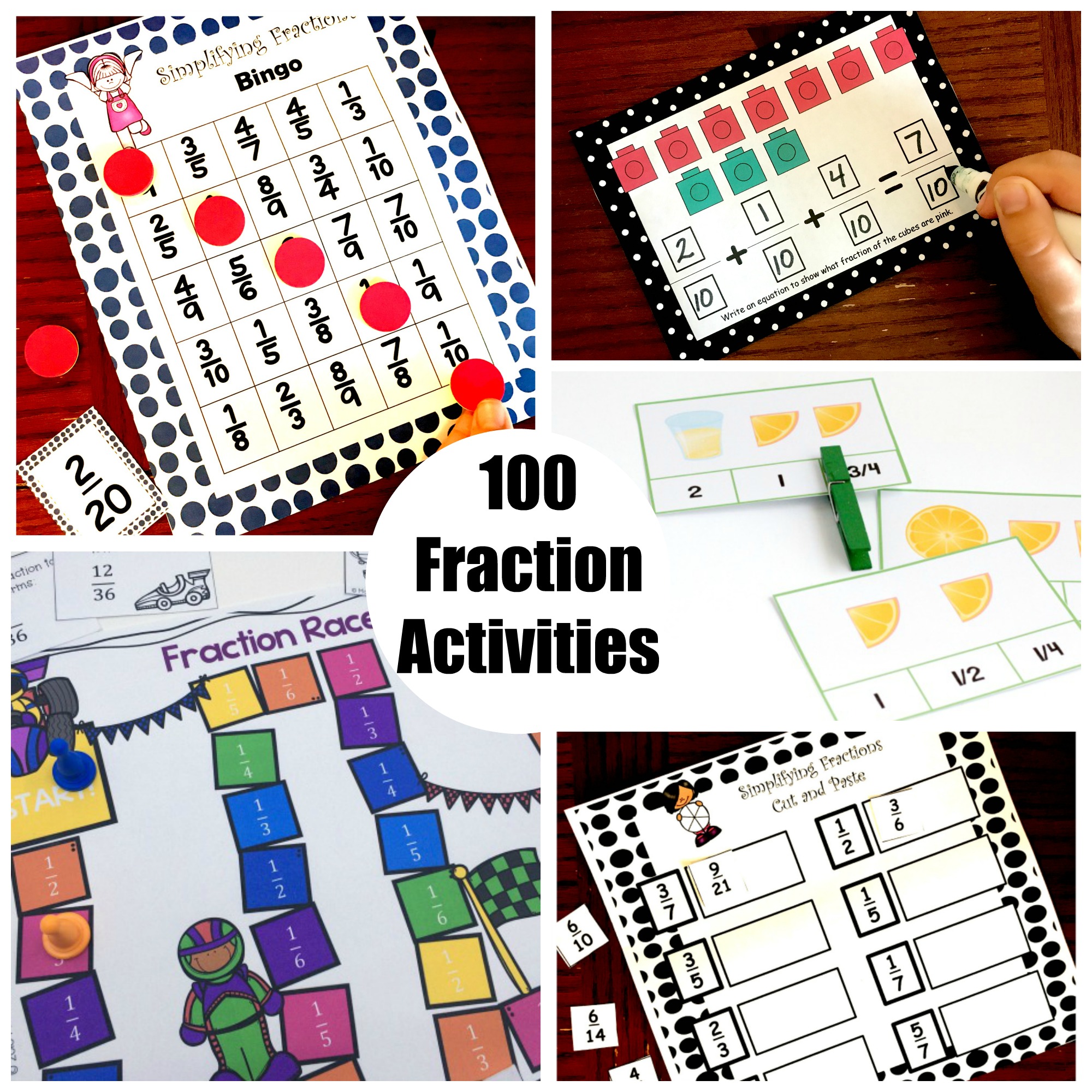 100 Fraction Activities To Help Your Students Master Fractions