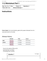 11 3 Worksheet Part 1 Asl 201 American Sign Language Iii 2022 Fall A Pdf 9 9 22 8 10 Pm 11