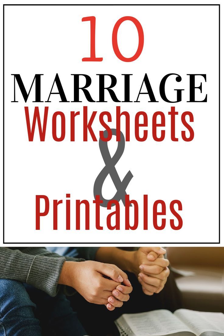 12 Free Marriage Worksheets And Printables Artofit