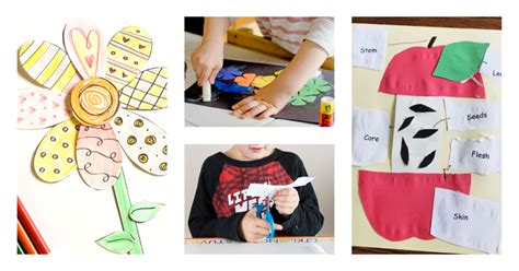 12 Fun Cut And Paste Activities For Preschoolers Techiazi