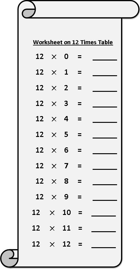 Mastering the 12 Times Table: Fun Worksheet Included