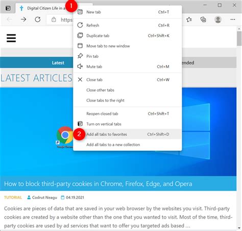 12 Ways To Manage Tabs In Microsoft Edge Digital Citizen