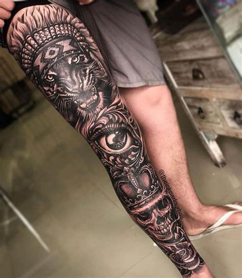 125 Best Leg Tattoos