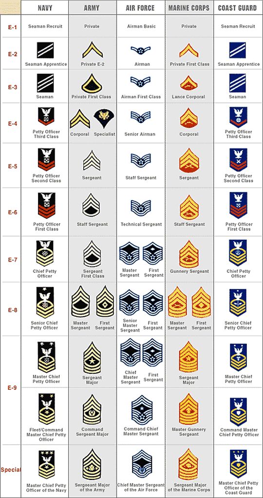 13 Besten Military Rank Structure Charts Bilder Auf Pinterest