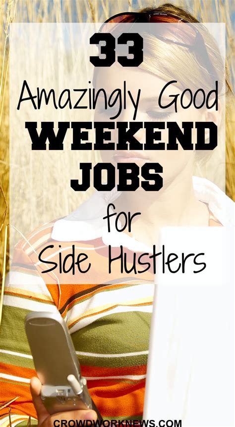 15 Best Weekend Jobs That Pay Well