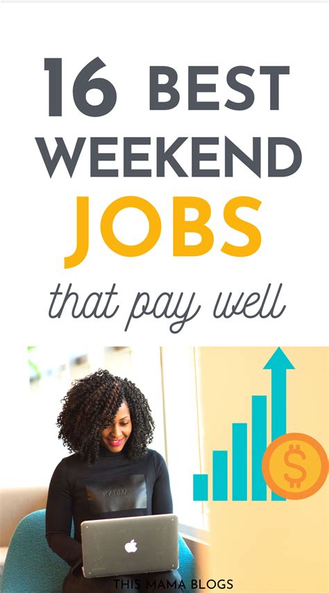 16 Great Weekend Jobs That Pay Well In 2024 This Mama Blogs Weekend Jobs Make Money From