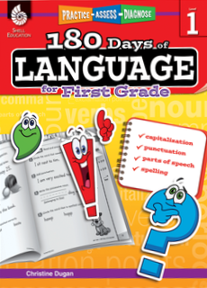 180 Days Of Language For First Grade Grammar Skills Independent