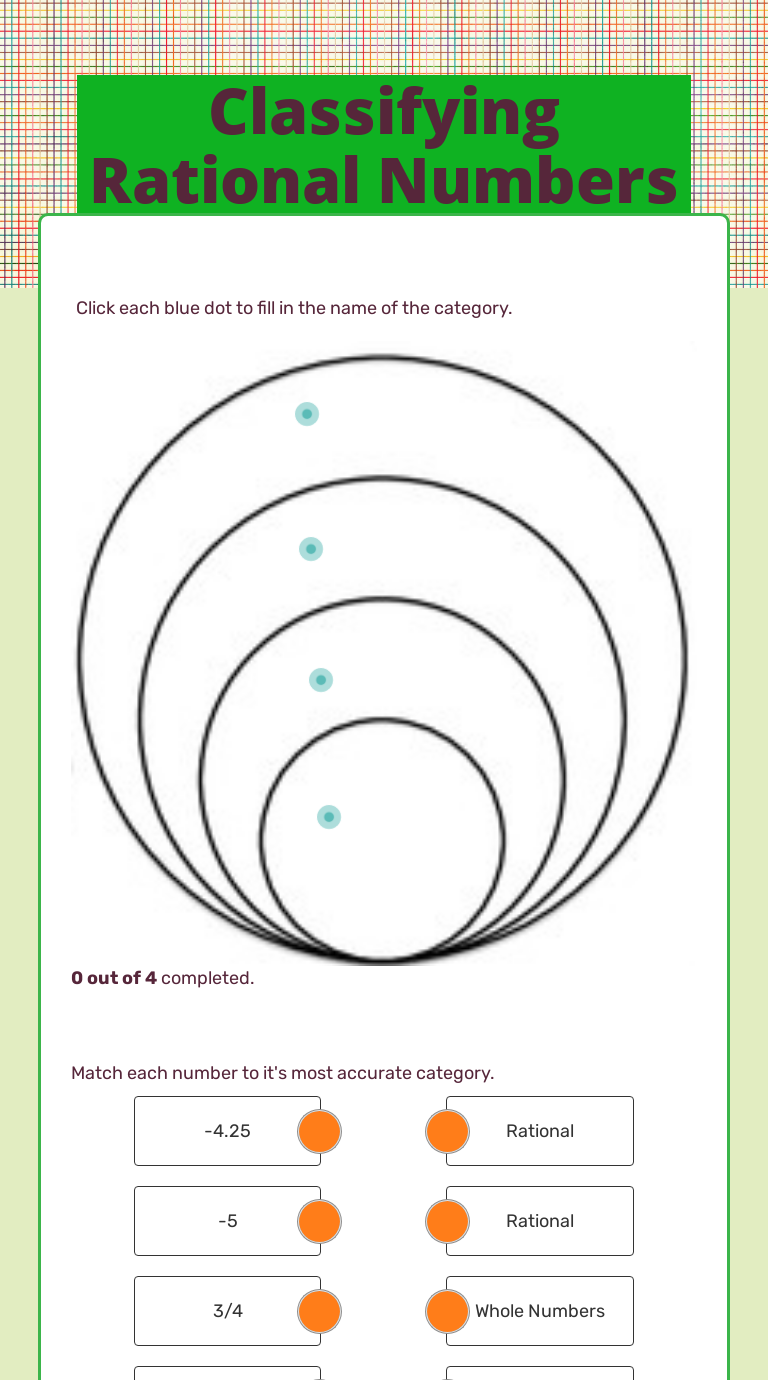 19 New Classifying Rational Numbers Worksheet Pdf