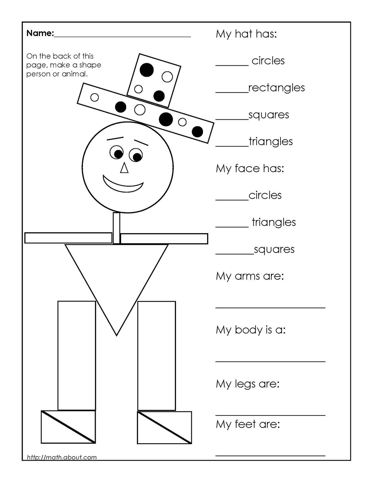 1St Grade Geometry Worksheets Free Printable Geometry Worksheets For First Grade