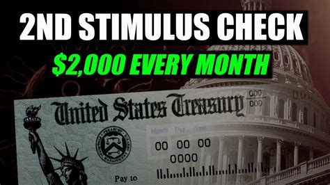 2 000 Per Month Stimulus Checks Might Happen 2Nd Stimulus Check