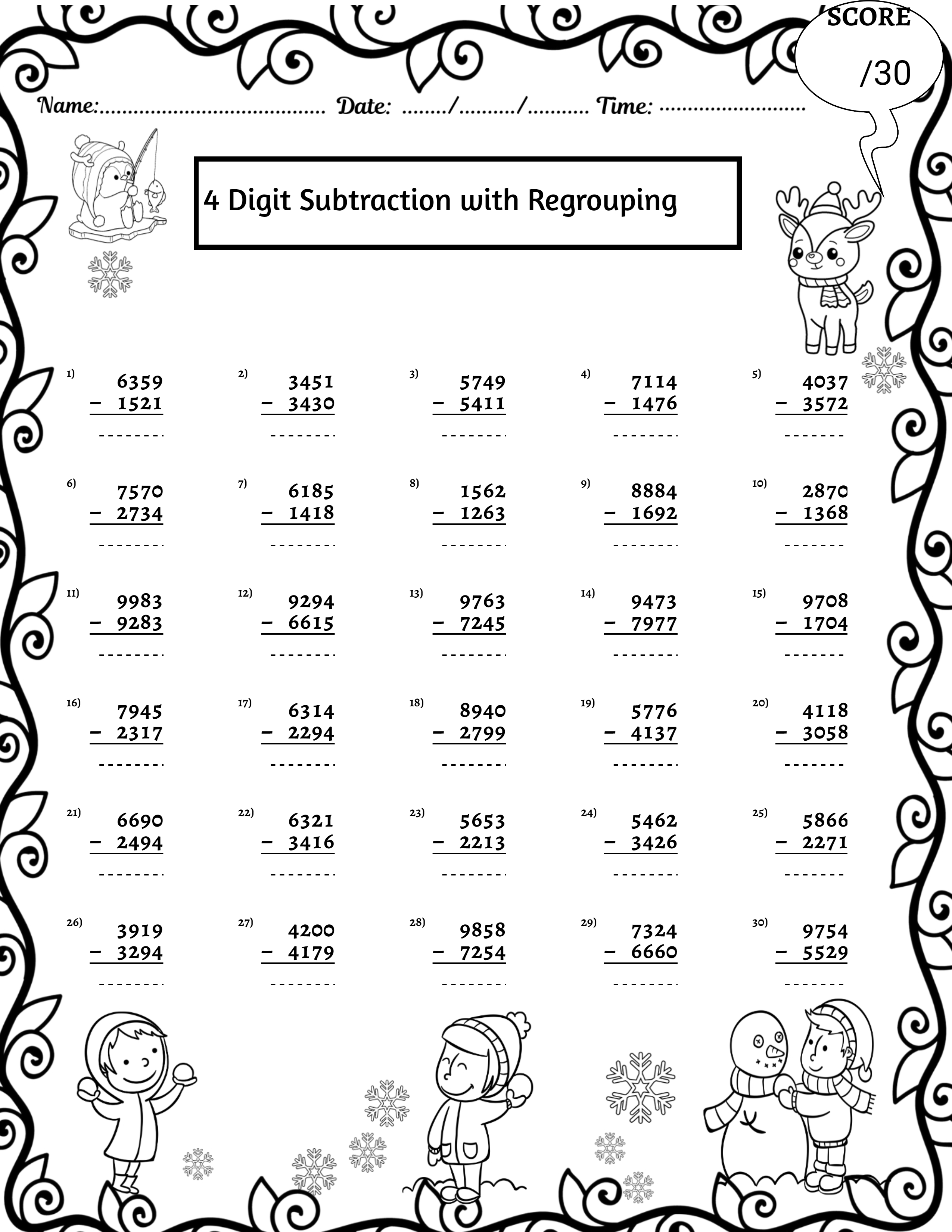 2 Digit Math Worksheets Activity Shelter Dividing 2 Into 3 Digit