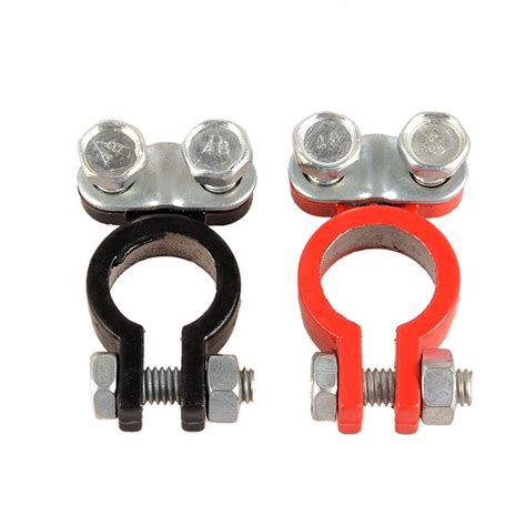 2 Pcs 1 6Mm Car Battery Terminal Connector Truck Aluminum Alloy Auto Battery Terminal Switch