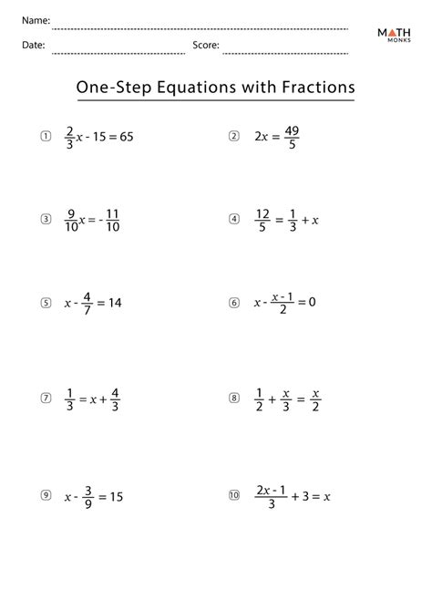 5 Ways to Solve 2-Step Equations with Fractions