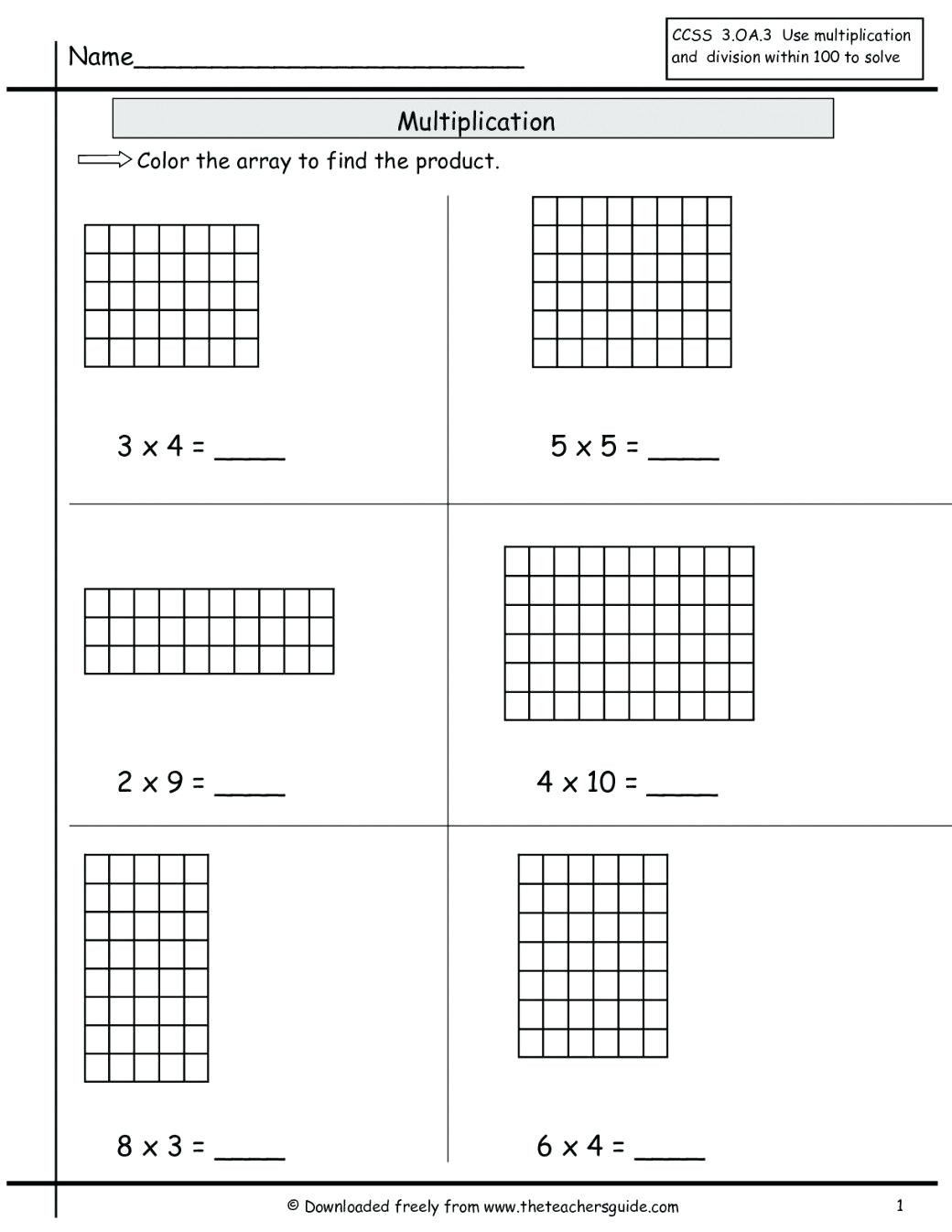 20 Box Method Multiplication Worksheet Worksheets Decoomo