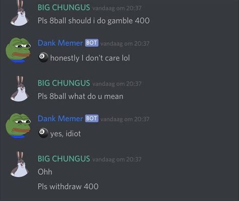 20 Dank Memes Discord Bot Commands Factory Memes