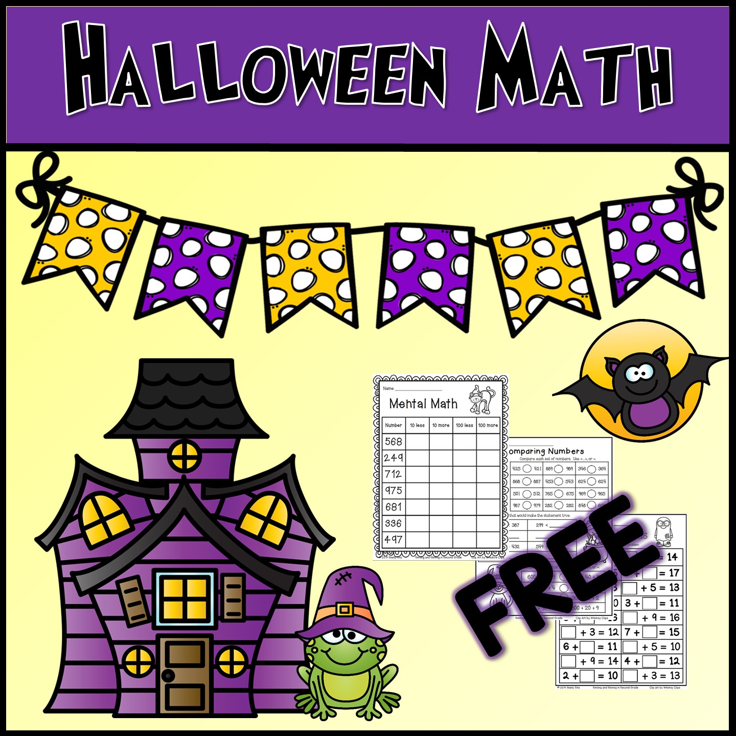 20 Free Halloween Worksheets For First And Second Grade