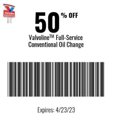 20% Off Valvoline Coupons & Promo Codes | Deals September 2023