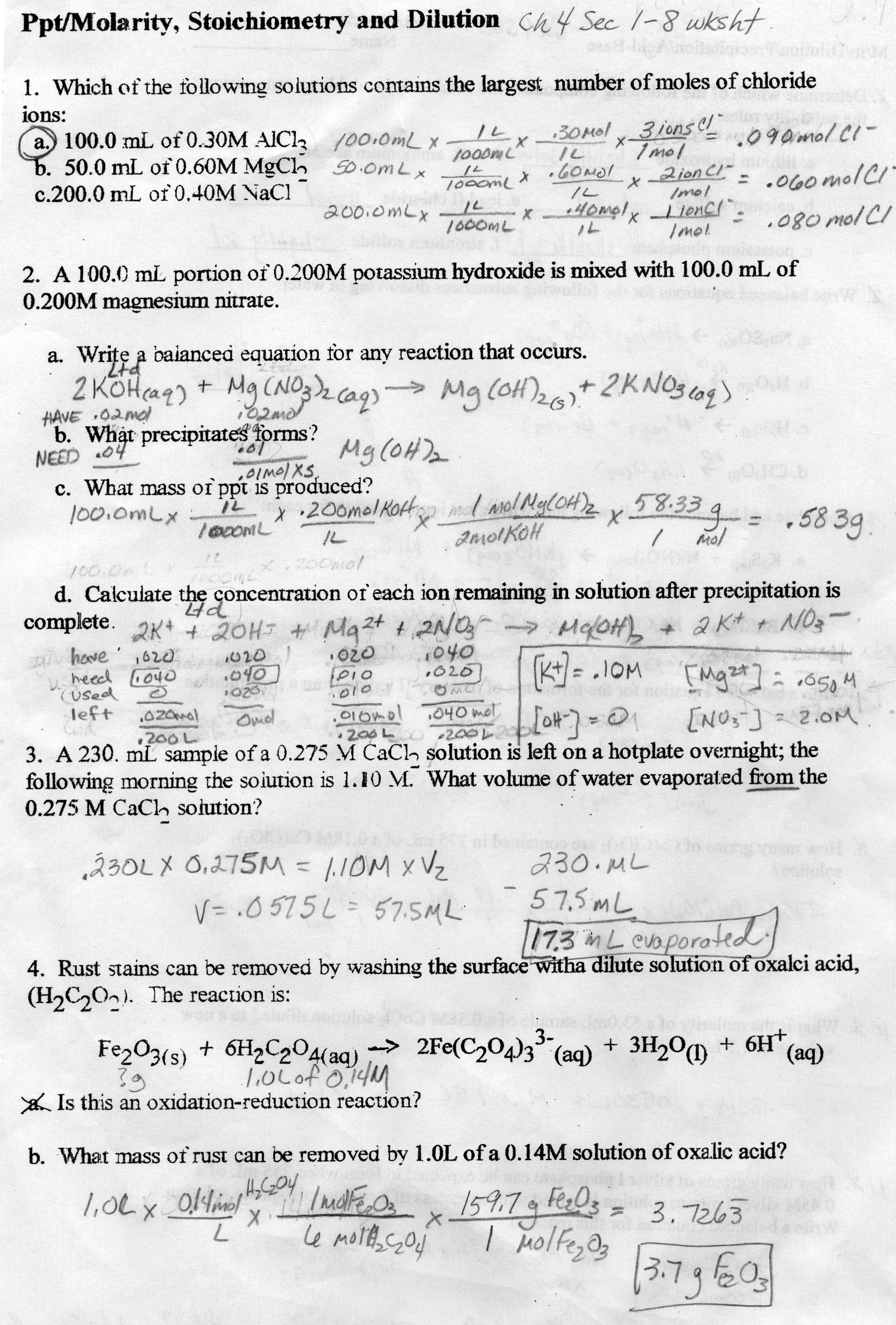 20 Worksheet For Basic Stoichiometry Worksheets Decoomo