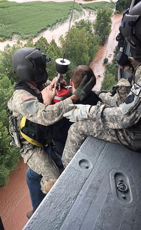 200 New York National Guard Members Respond To Flood Threat National