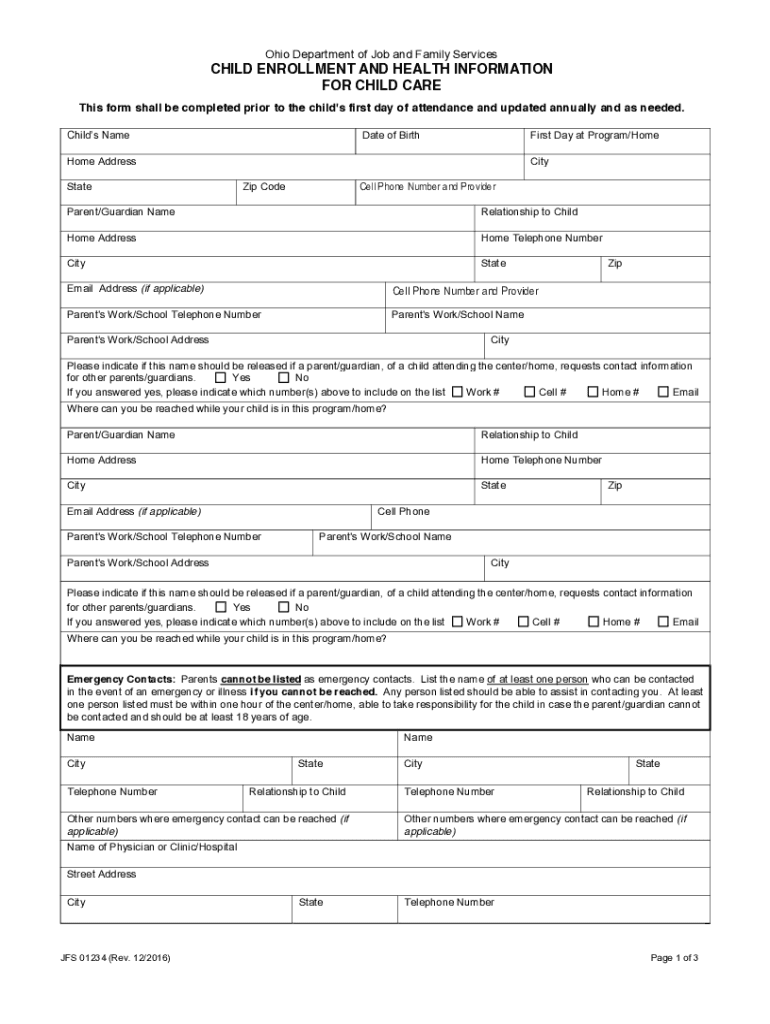 2014 2021 Form Oh Jfs 07221 Fill Online Printable Fillable Blank Pdffiller