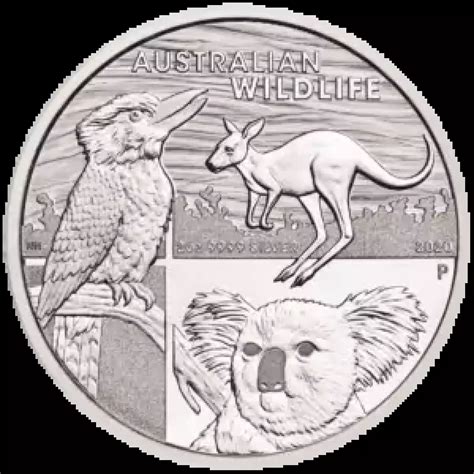 2020 2 Australian Wildlife 2Oz Silver Coin Stout Gold And Silver