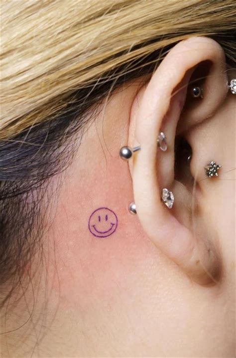 2020 Fashionable Female Tattoo Designs Behind The Ear Cozy Living To A Beautiful Lifestyle