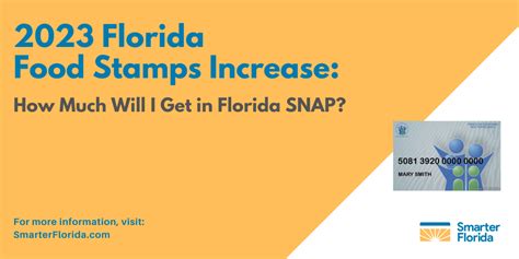 2023 Florida Food Stamps Increase Smarter Florida