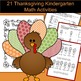 21 Thanksgiving Math Activities For Kindergarten By Rebekah Sayler