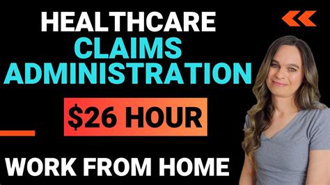 23 To 26 Hour Healthcare Claims Administration Work From Home Job No Degree Required Usa