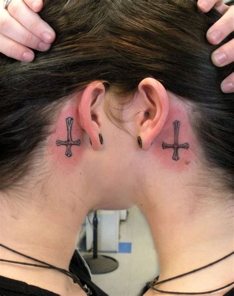 25 Amazing Pictures Of Ear Tattoo Designs