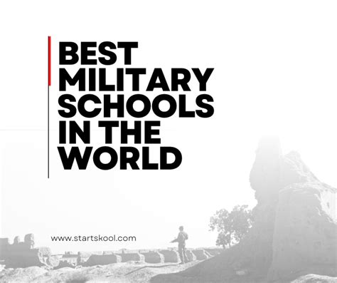 25 Best Military Schools In The World Start Skool