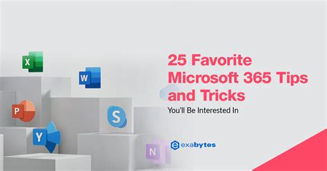 25 Microsoft Office 365 Tips Tricks