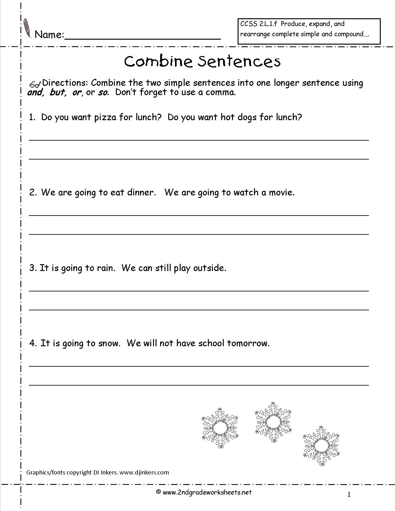 2Nd Grade Grammar Printable Worksheets Lexia S Blog