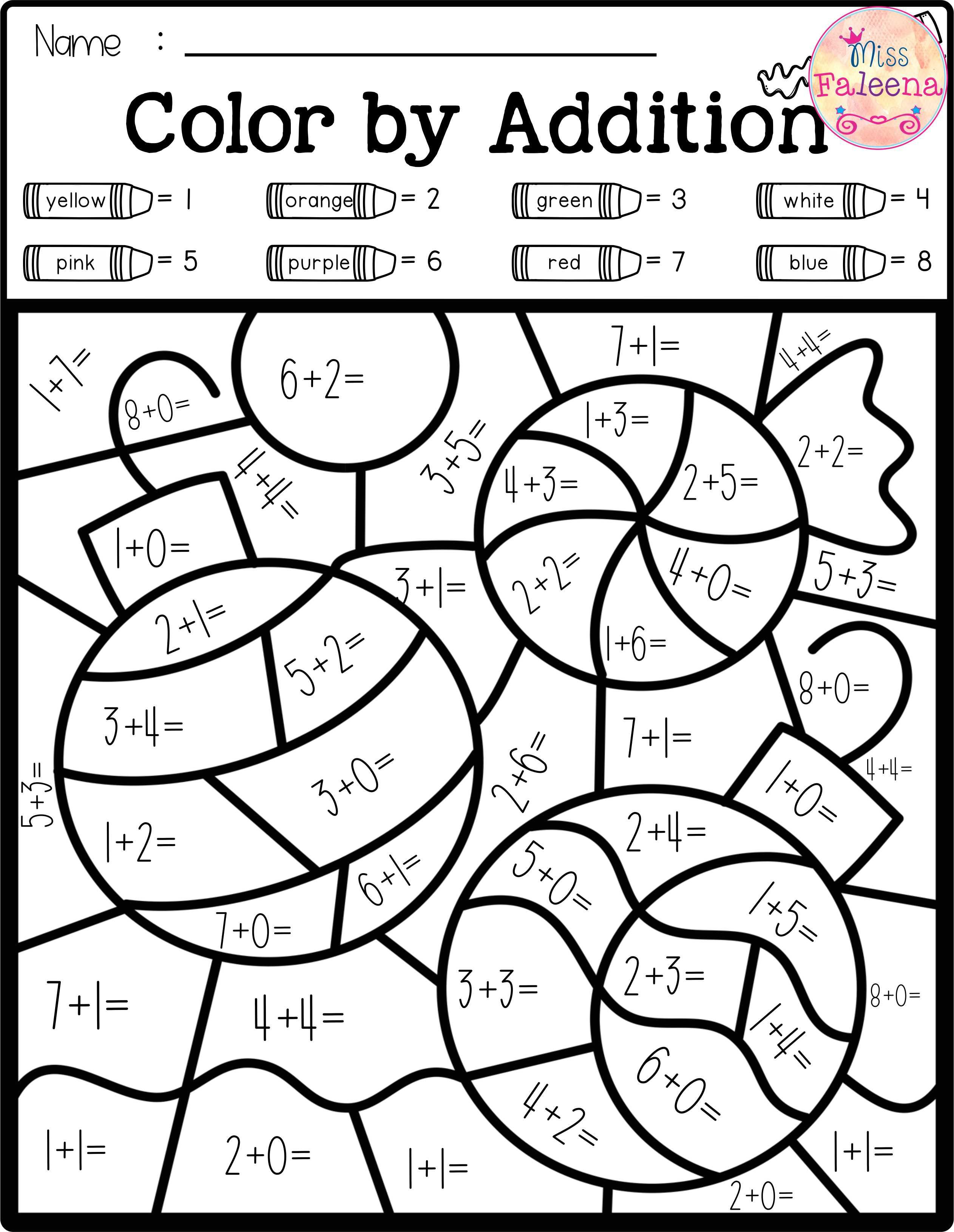 2Nd Grade Math Worksheets Best Coloring Pages For Kids