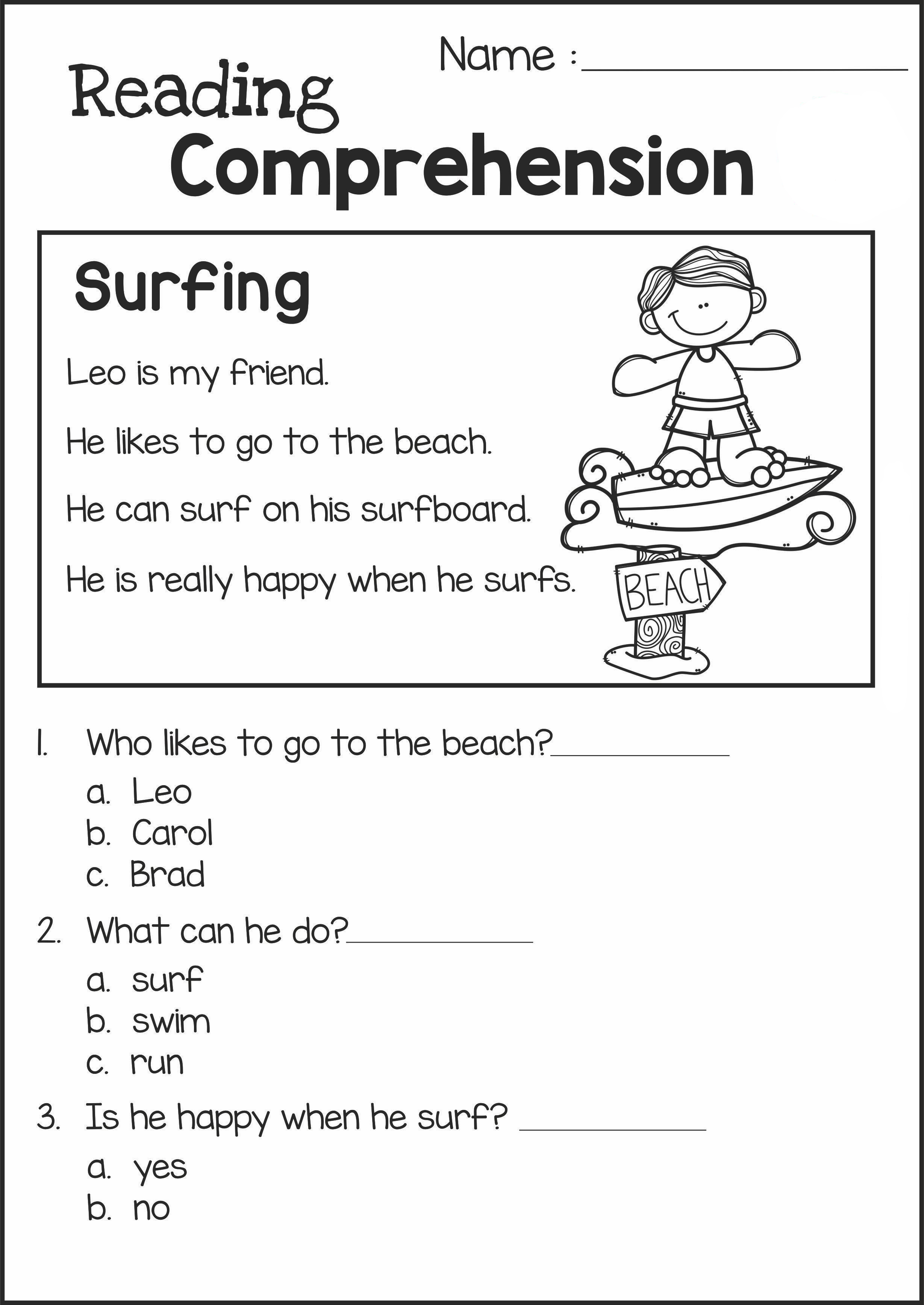 2Nd Grade Reading Activities Worksheet