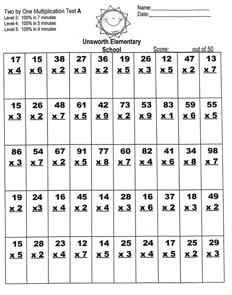 2x2 Multiplication Worksheet for Kids - Fun Math Practice