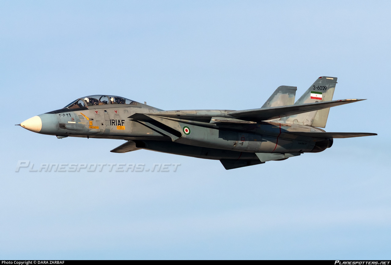 3 6029 Iran Air Force Grumman Aerospace F 14A Tomcat Photo By Dara