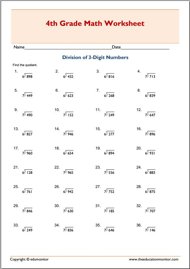 3 Digit By 2 Digit Division Worksheets Pdf