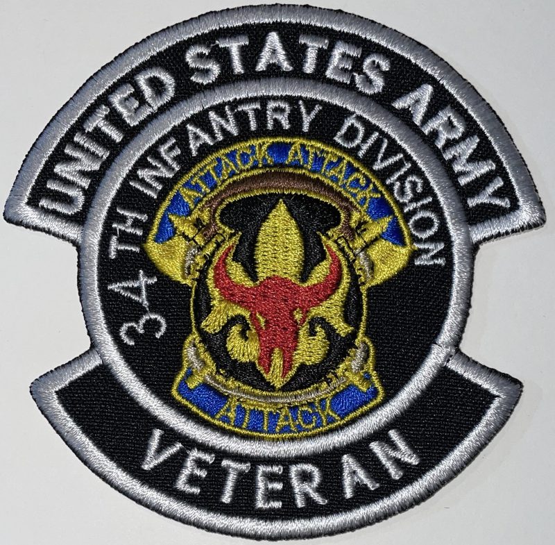 34Th Infantry Division Patch