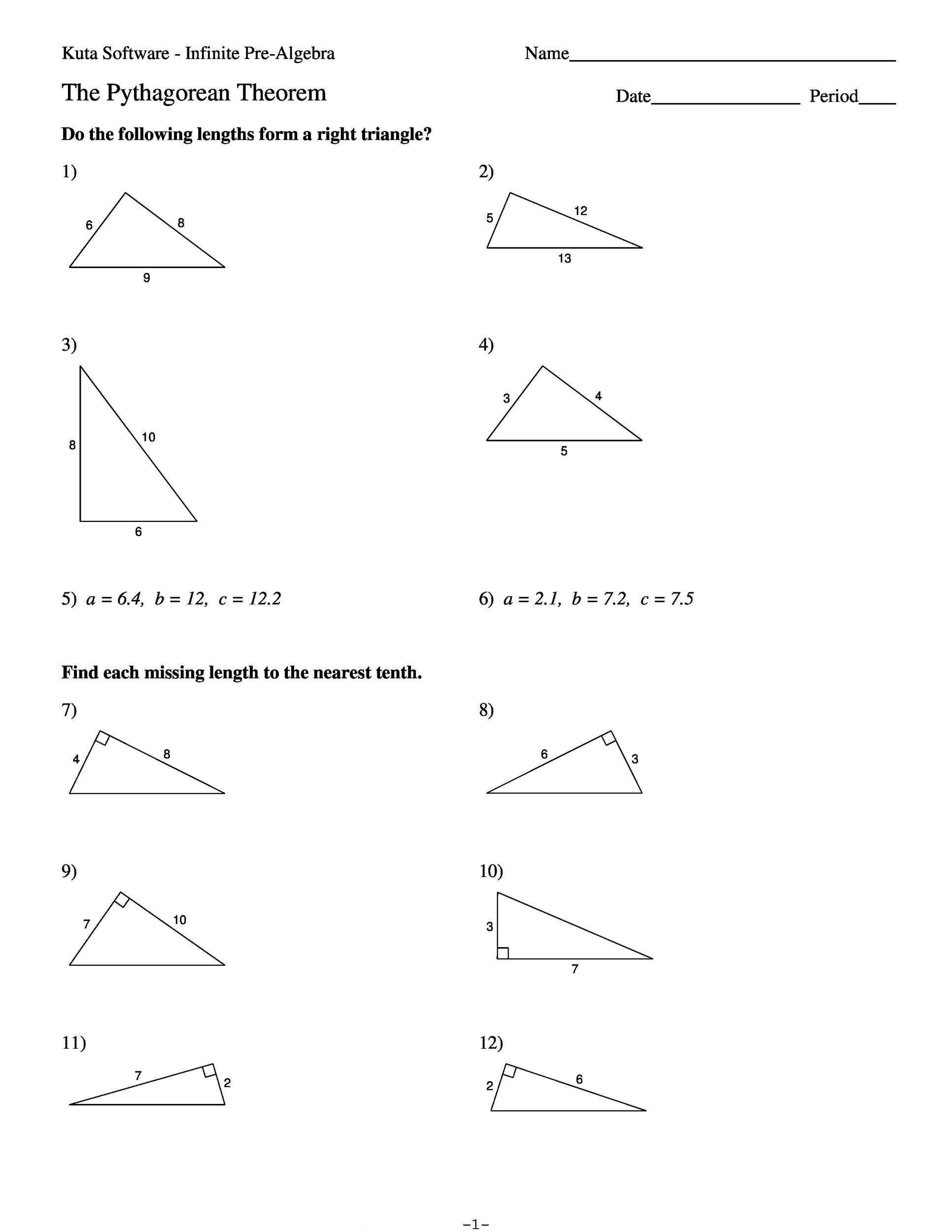 35 Pythagorean Theorem Fun Worksheet Support Worksheet