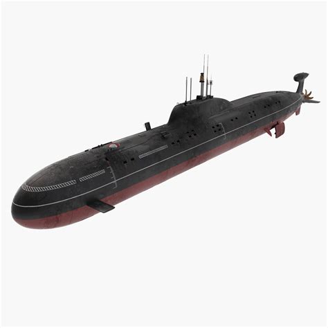 3D Akula Class Submarine Akula Class