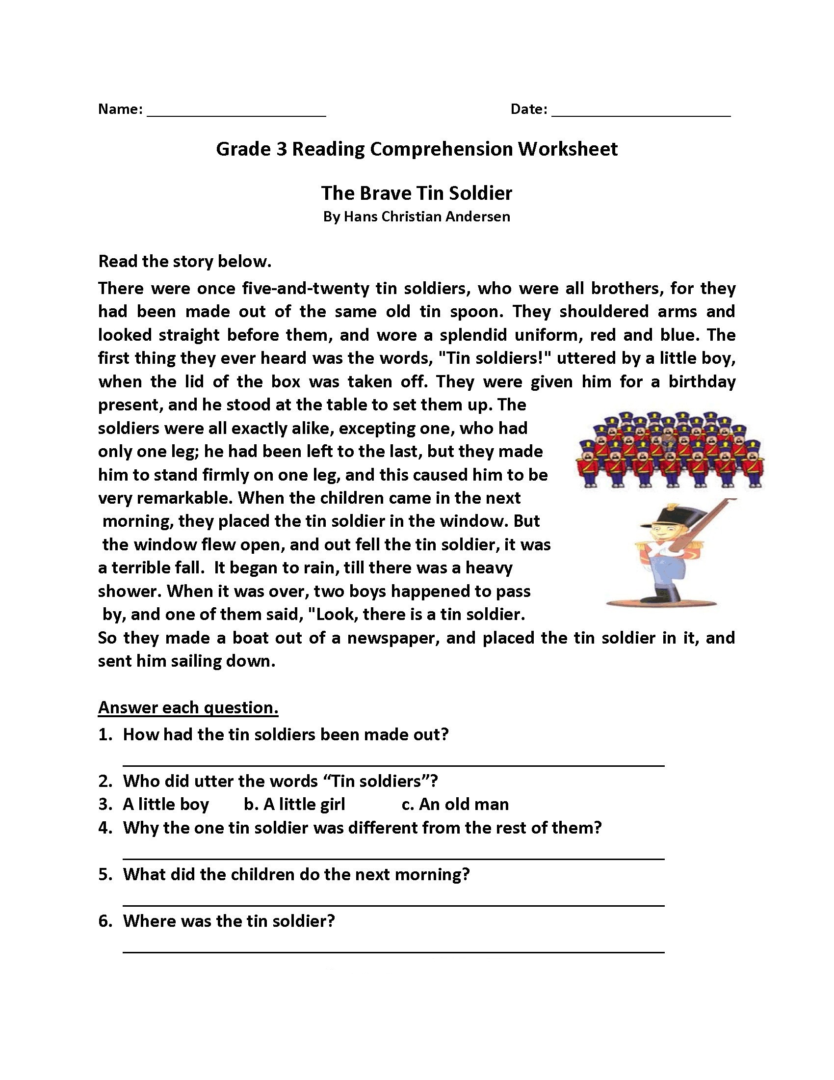 3rd Grade Reading Worksheets: Boost Skills Easily