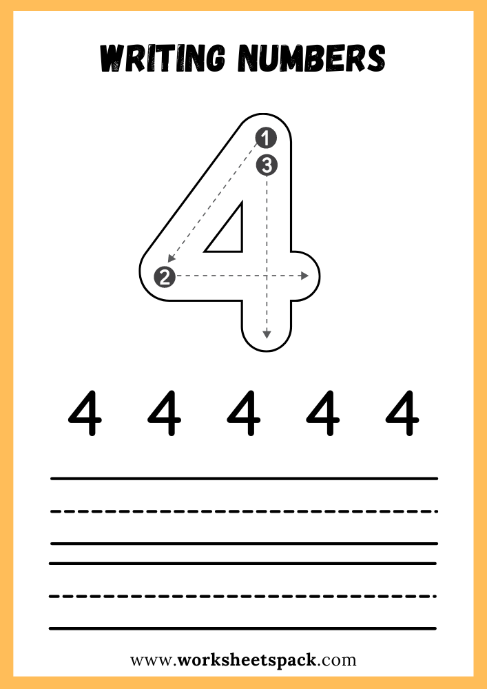 4 Effective Methods to Craft Number Worksheets