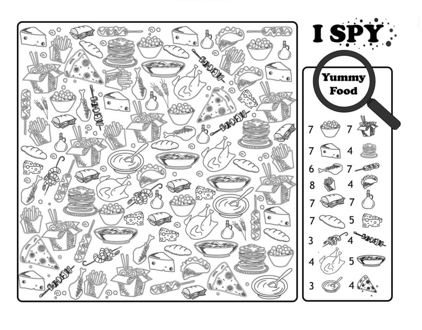 40 Fun I Spy Games Children S I Spy Activity Sheets For Downtime It S A