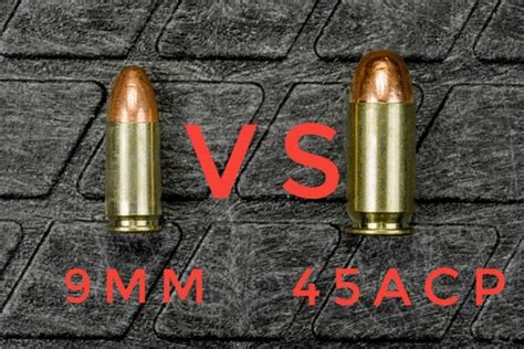 45 Caliber vs 9mm: Which Pistol Reigns Supreme